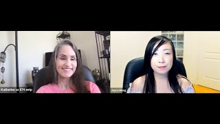 Katherine Interview - Joyce Meng: MBTI, Tritype®, Instincts - INFJ 269, ENTP 478 | Katherine Fauvre