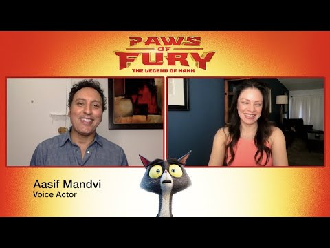 Aasif Mandvi Discusses Overcoming Differences In Paws of Fury: The Legend of Hank