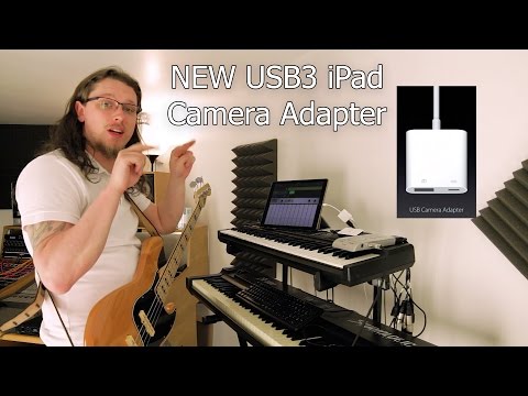 iPad Pro in serious Audio Production Part 6- Apple USB3 Lightning to Camera Adapter