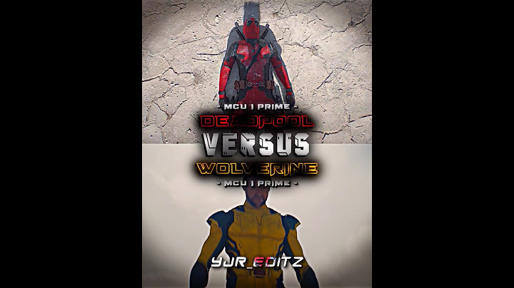 Deadpool vs Wolverine