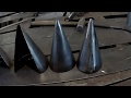 Как сделать конус из металла  (how to make a cone of metal)