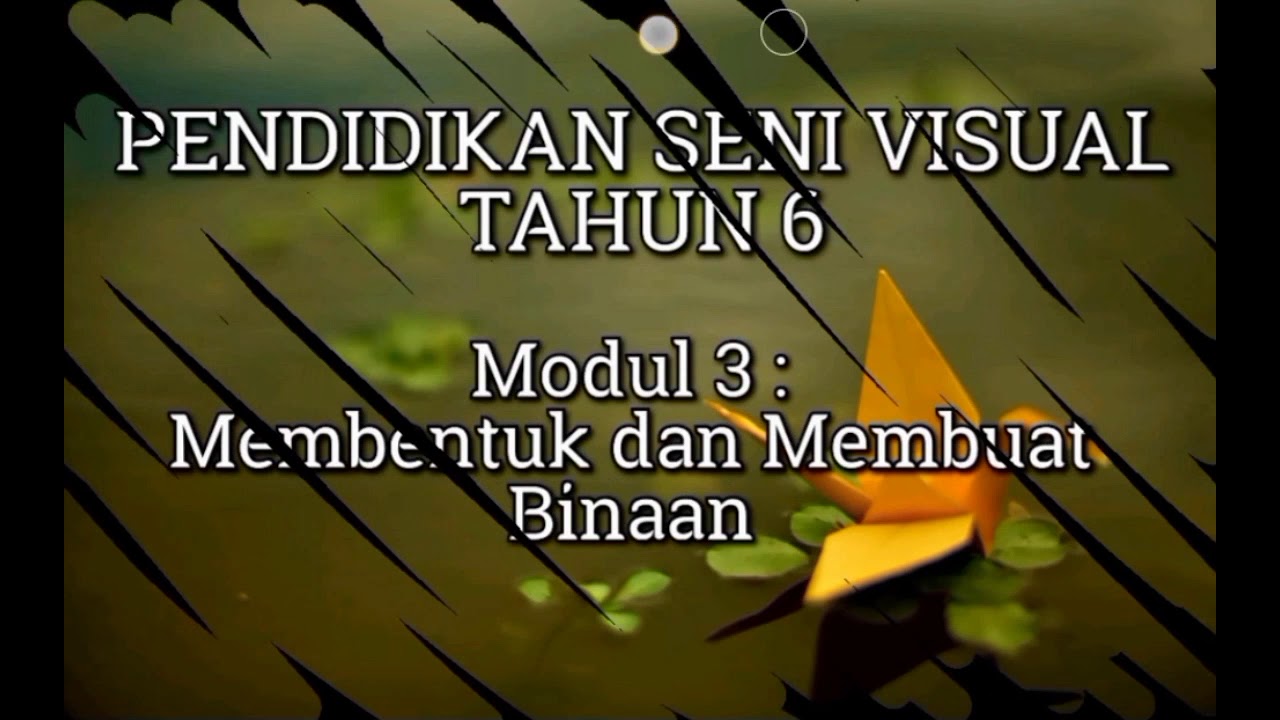 Membentuk dan membuat binaan