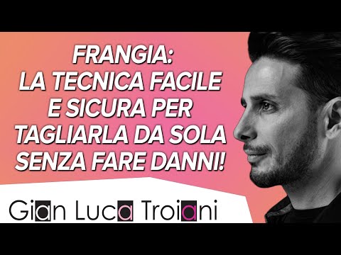 Video: 4 modi per tagliare la frangia tra i tagli di capelli