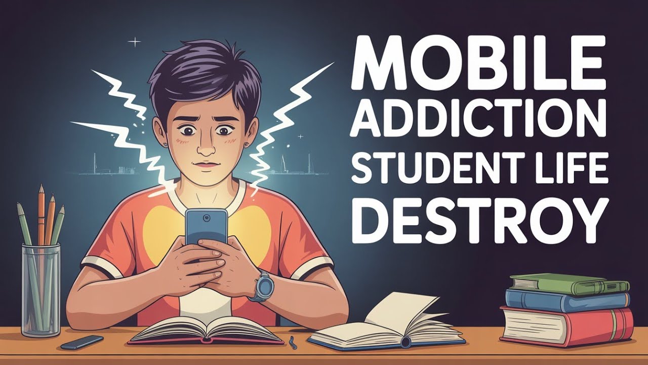 Mobile Addiction is Destroying Students Life | Stop Phone Addiction | Student Motivation#motivation 