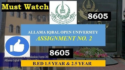8605 Assignment # 2 Solved|B.Ed 1.5 Spring 2020 AIOU|8602 Assignment 2 B.ED 2.5 Spring 2020 AIOU