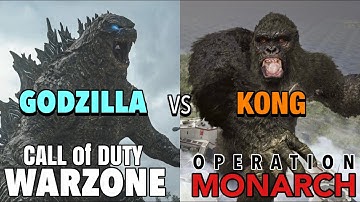 Call of Duty Warzone | GODZILLA vs KONG Live Event : Operation Monarch