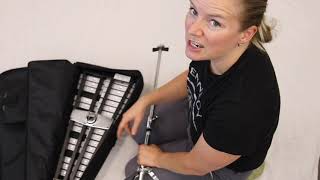 Percussion Kit Assembly (Bells & Drum Pad)