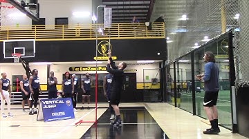 National Scouting Combine: DB-LB Vertical Jump