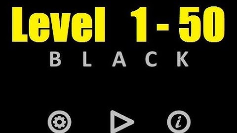Black - Level 1 - 50 Bart Bonte