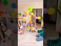 Wow! Balloon man that can Dance! 🕺🎈 #family #fun