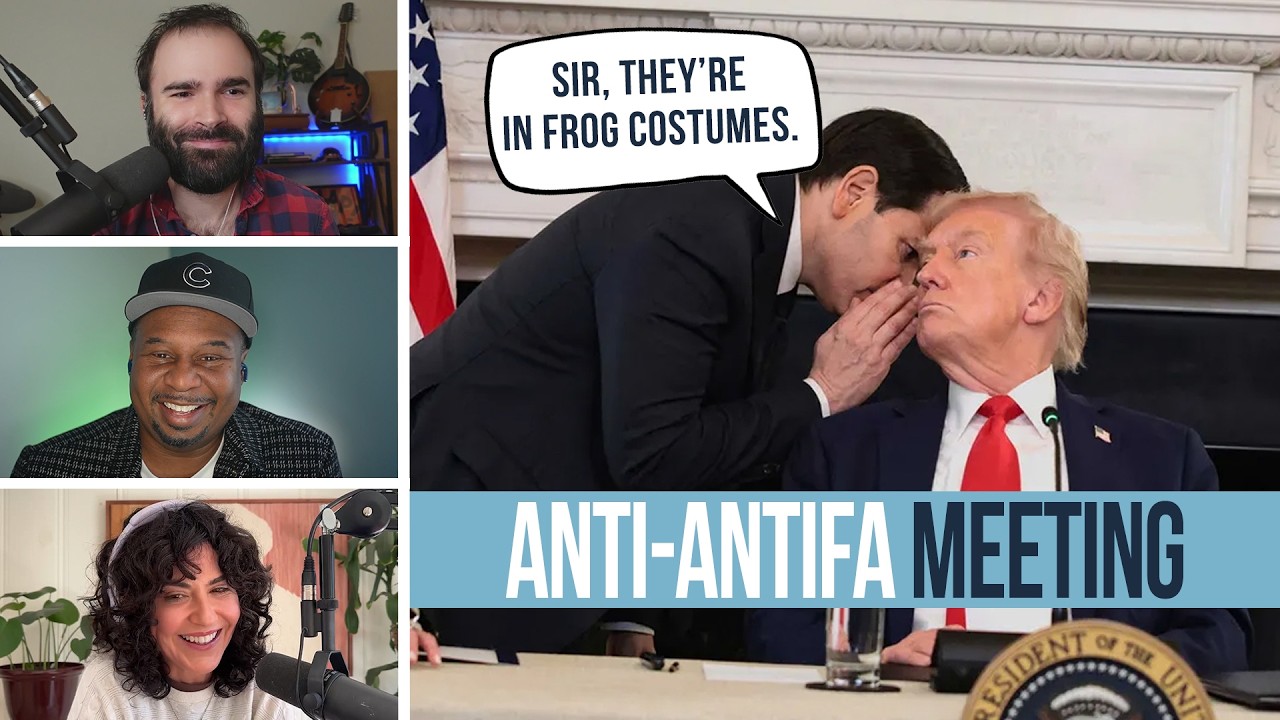 Trump’s Anti-Antifa Meeting w/ Roy Wood Jr. - EVEN MORE NEWS