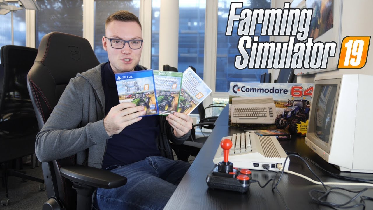 Farming Simulator 19 Геймплей - гость симулятора сельского хозяйства 19 Разработчики (C64)