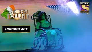 This Frightening Act gave Chills To The Judges! | India's Got Talent Season 8 | Horror Act