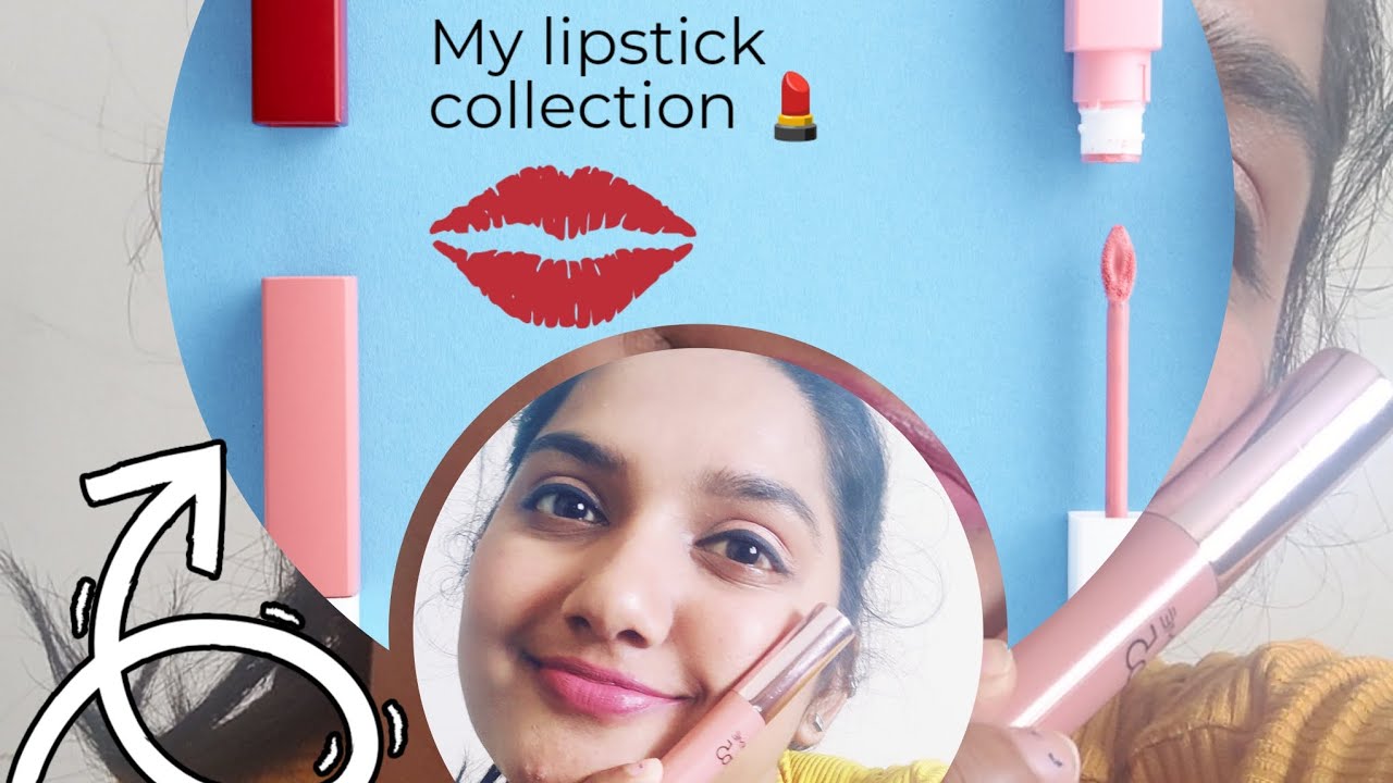 my lipstick 💄 collection Indian skintone telugu lo 