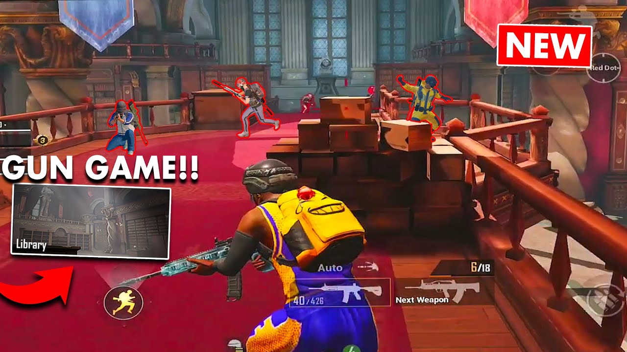 New GUN GAME Library Mode is HERE PUBG Mobile..
