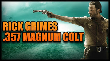 The Walking Dead Rick Grimes Gun .357 Magnum Colt Python