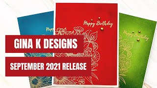 Make Elegant Cards: Gina K Designs September 2021 Release