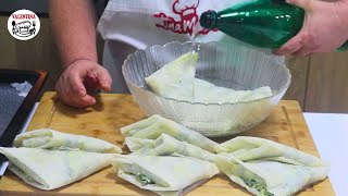 Neverovatno❗Kako se ovo ranije nisam setila❗Samo mineralna voda i pita ukusnija no od domaćih kora😋❗