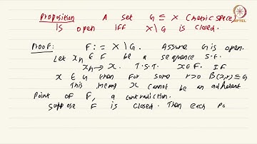 Basic properties open closed sets metric #swayamprabha #ch38sp