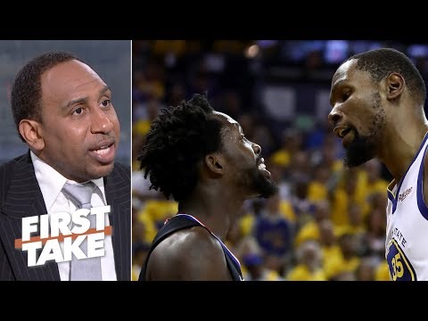 Kevin Durant has 'gotta watch himself' after Game 1 ejection - Stephen A. | First Take