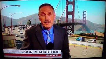 Drones Flying Around the Golden Gate Bridge: a CBS News Story