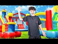 Last To Get Caught in Bounce House Wins $10,000 Challenge