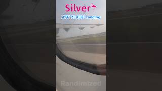 Silver airways ATR 72-600 Landing