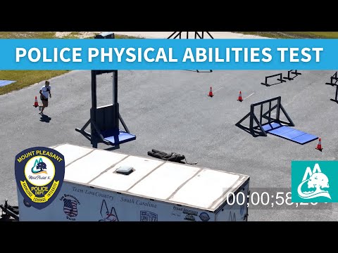 Police Physical Abilities Test Mount Pleasant SC 