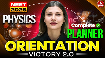 NEET 2026 Physics Orientation Class Victor 2.0 Batch by Tamanna Chaudhary Mam!