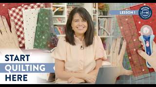 Intro to Quilting Day 1: How to Cut Fabric for Quilting | Beginner Quilting