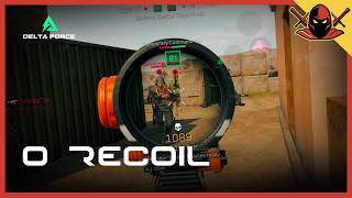 ZERO RECOIL ON CRANKED | DELTA FORCE #yyagya #gaming #deltaforce #warzone