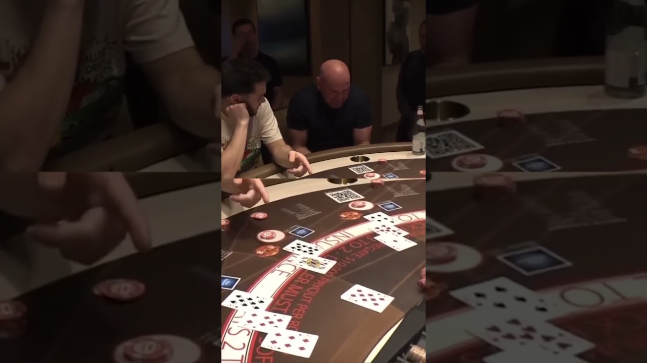 ADIN ROSS PLAYS BLACKJACK WITH DANA WHITE