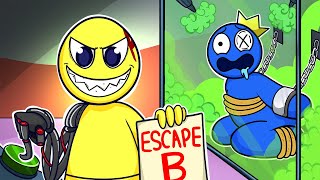 Rainbow Friends VS Poppy Playtime: PLAYER & EVIL TWIN BROTHER Escape Plan