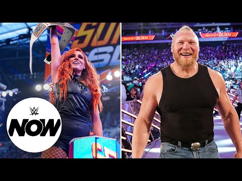 Brock Lesnar and Becky Lynch shock WWE Universe with returns: WWE Now, August 26, 2021