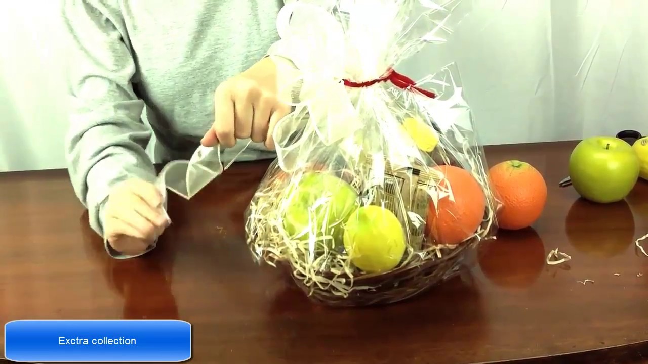 How To Make A Fruit Basket../ YouTube