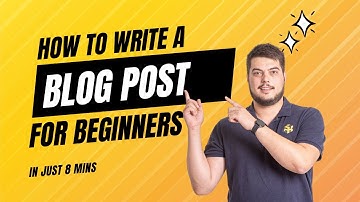 (2023) How To Write a Blog Post in WordPress for Beginners