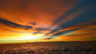 Mentahan Awan Bergerak /Time Lapse Senja/sunset pantai padang free Part 2