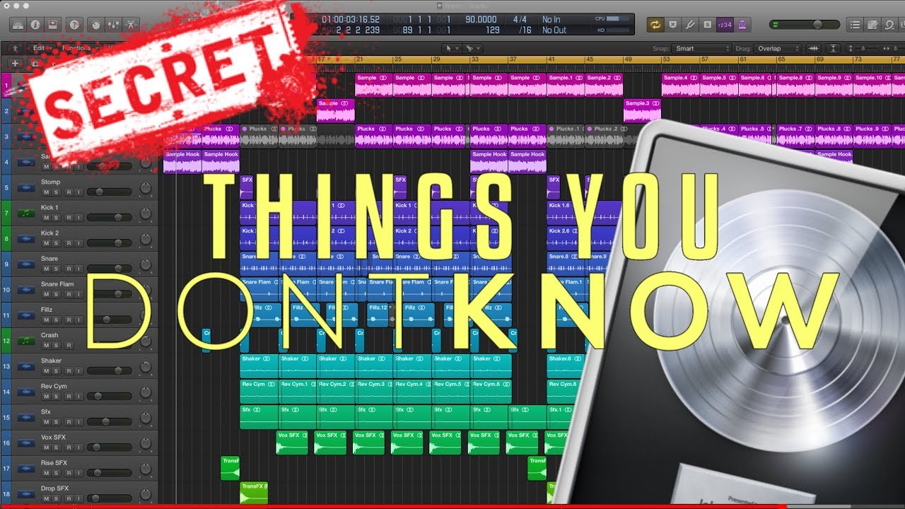 NO MORE SECRETS 🤫 Things You Didn't Know About Logic Pro X