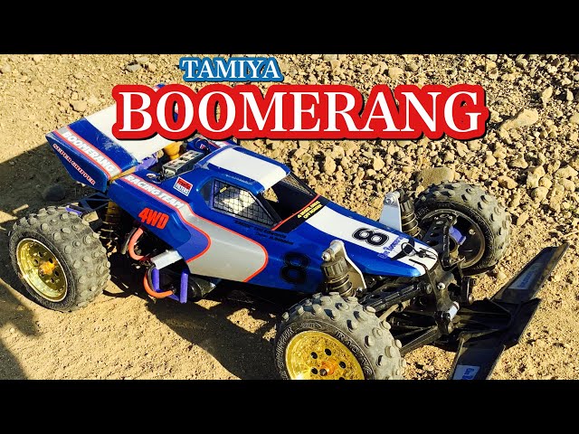 ラジコン】TAMIYA BOOMERANG オフロード走ってみました