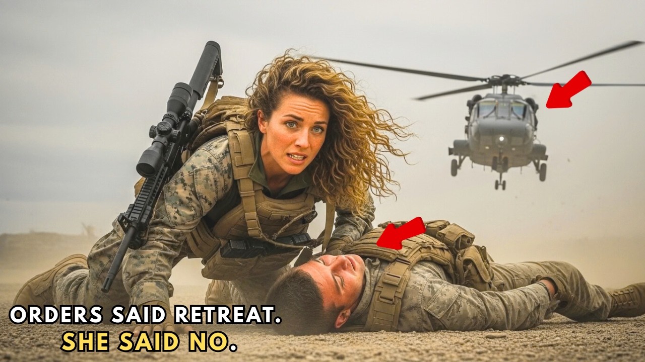 «Морские котики» объявили о гибели своего капитана — затем из дыма вышла женщина-снайпер, неся ег...