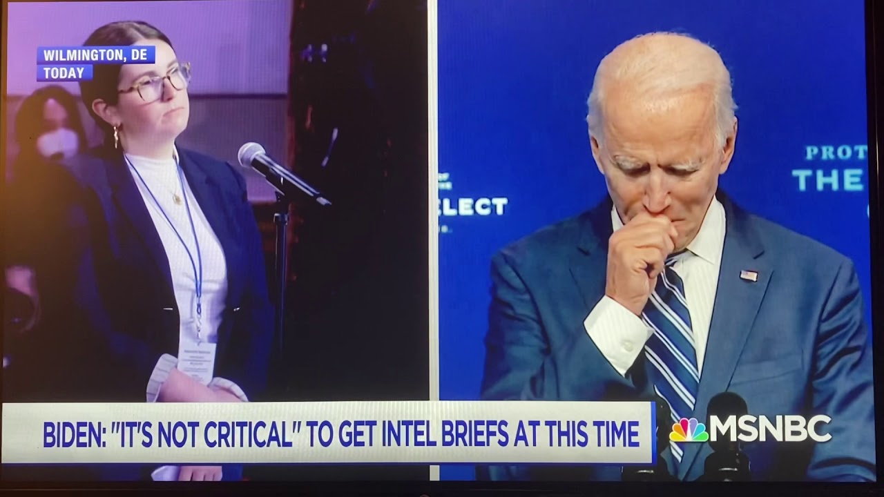 Biden calls Trump an “embarrassment” for his refusal to concede - YouTube