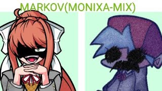 Friday Night Funkin - Markov Monika Mix Ddto Bad Ending Fnf Mod