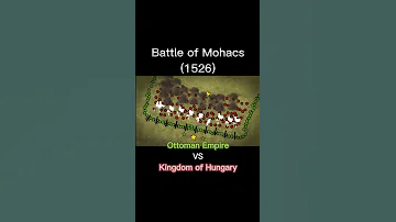 Battle of Mohac #shorts #viral #ottoman #hungary