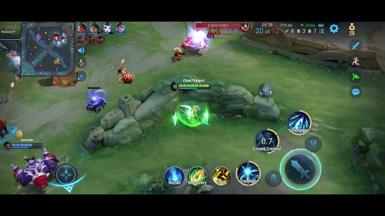 ChoOx tv voice announcer pack! HOnor of kings! Rank game 