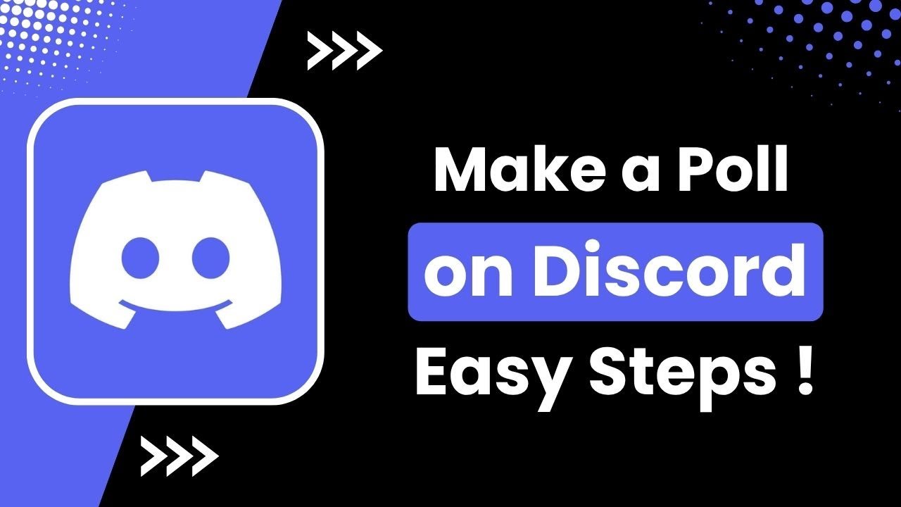 How to Make a Poll on Discord - NEW FEATURE ! - YouTube