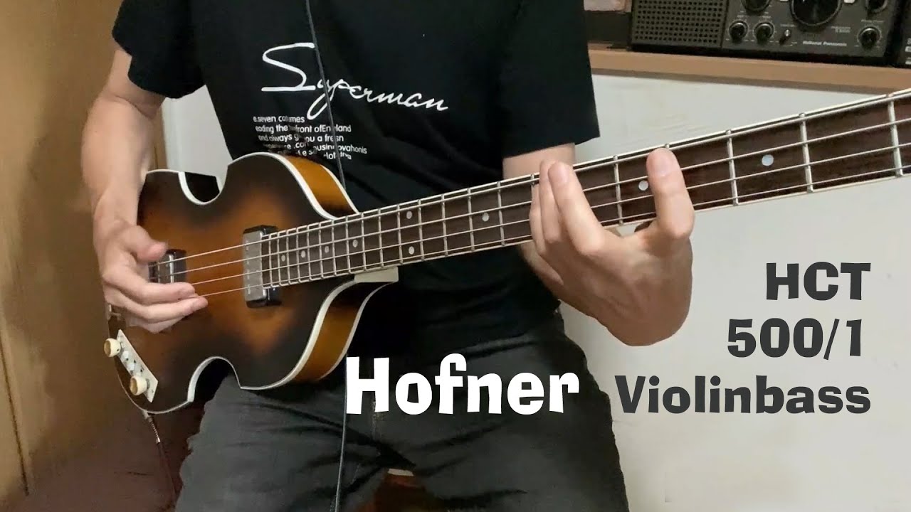 なるほど！ザ・バイオリンベース～Hofner500/1 - YouTube