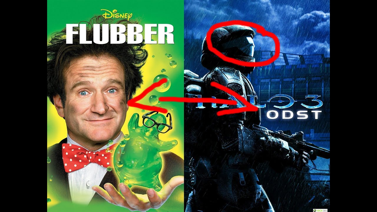 Halo 3 ODST uses sound effects from 1997 Movie "Flubber" YouTube