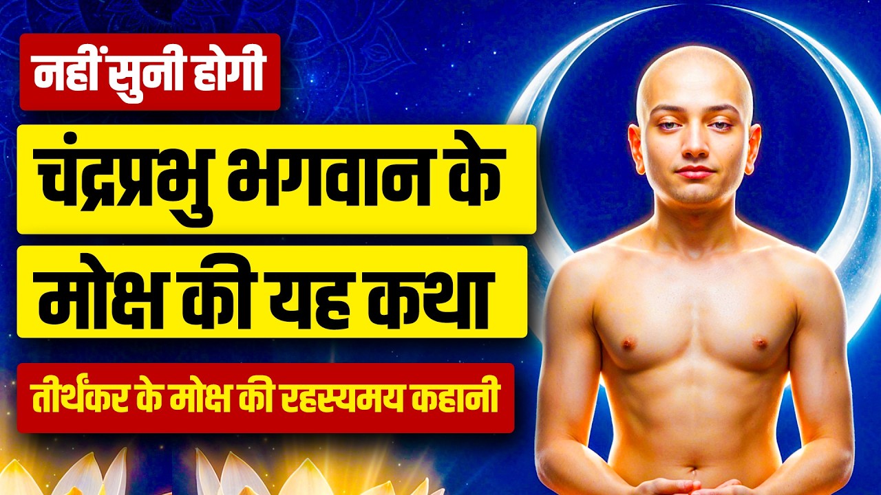 चंद्र प्रभु भगवान के मोक्ष की रहस्यमय कहानी - नहीं सुनी होगी मोक्ष की यह कहानी chandraprabhu bhagwan