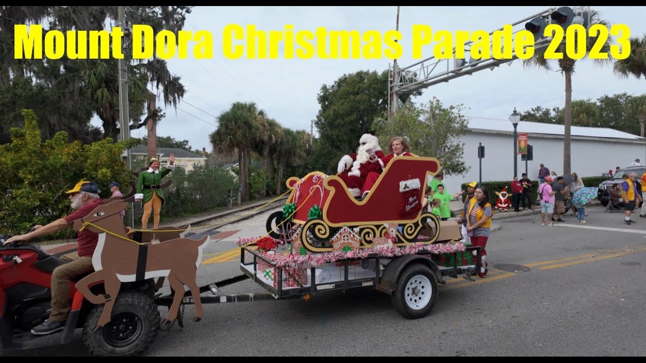 Mount Dora Florida Christmas Parade YouTube