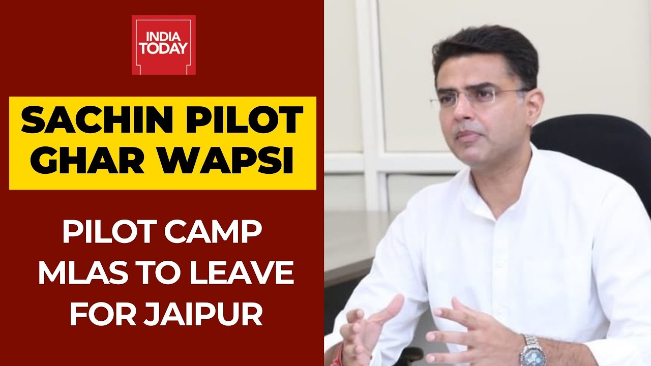 Sachin Pilot Camp MLAs Lodged At Gurugram Likely To Leave For Jaipur Tonight